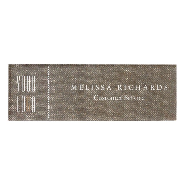 Personalized Small Name Badge (Front)
