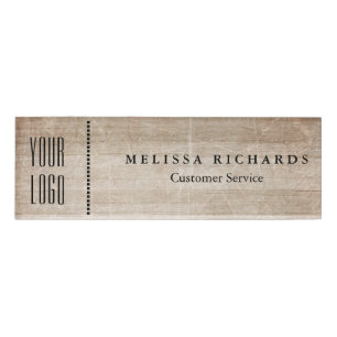 Personalized Small Name Badge