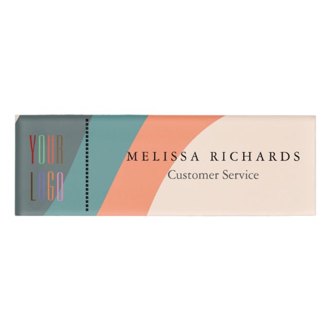 Personalized Small Name Badge (Front)