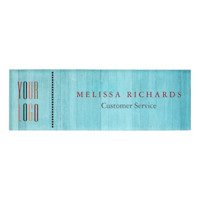 Personalized Small Name Badge (Front)