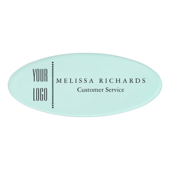 Personalized Small Name Badge (Front)