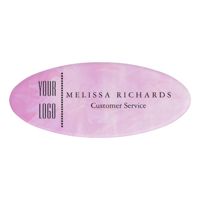 Personalized Small Name Badge (Front)