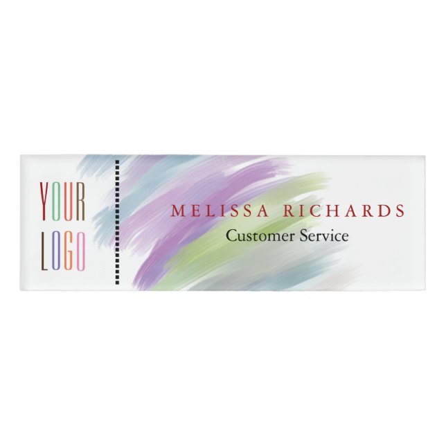 Personalized Small Name Badge (Front)