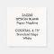Personalized Small WHITE Cocktail Paper Napkins