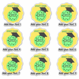 Personalized Smart Cookie Teacher Reward Stickers