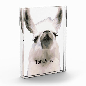 Personalized Snooty Snobby Llama Award