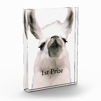 Personalized Snooty Snobby Llama Award