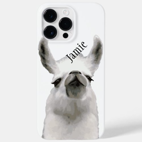 Personalized Snooty Snobby Llama Case_Mate iPhone 14 Pro Max Case