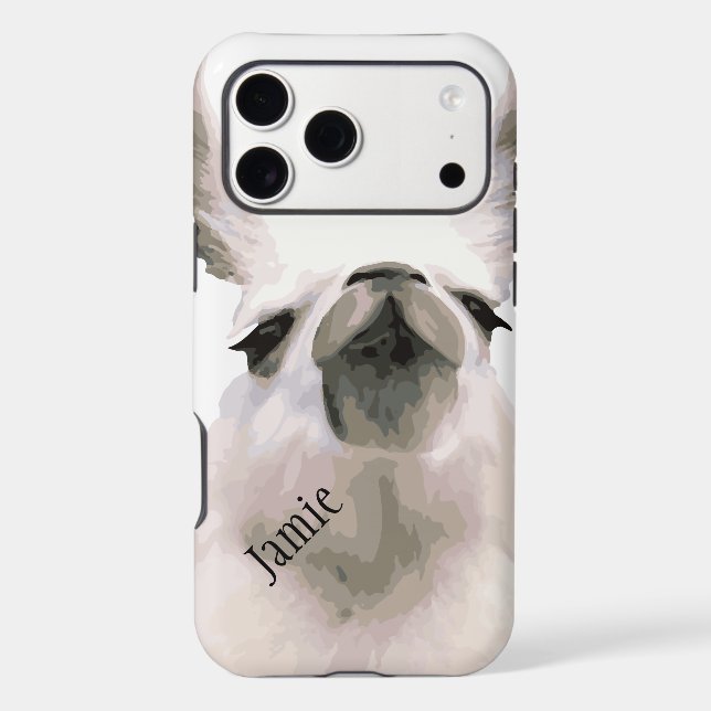 Personalized Snooty Snobby Llama Case-Mate iPhone Case (Back)