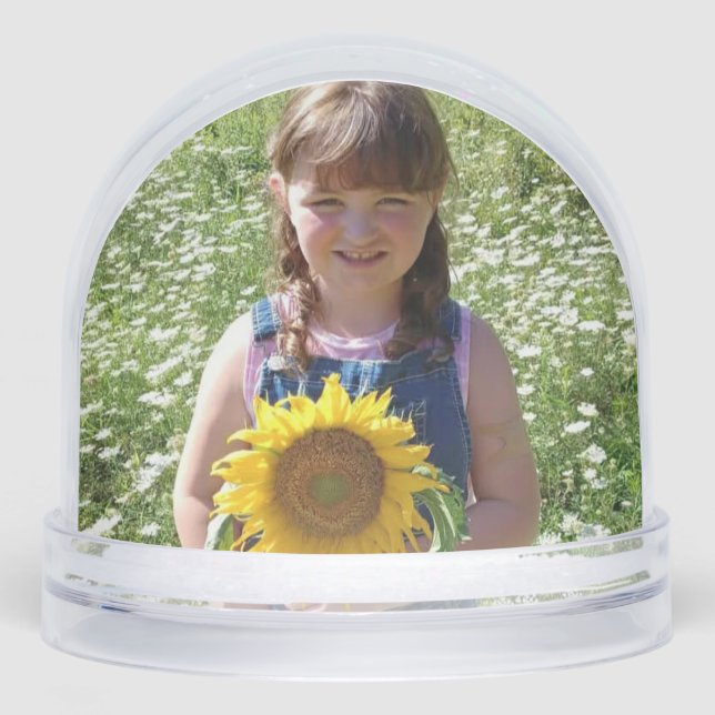 Personalized  snow globe (Front)