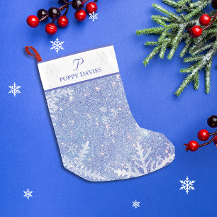 Personalized Snowflake Christmas Stocking