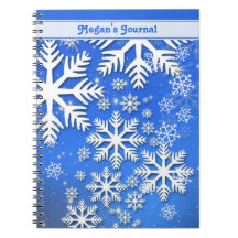 Personalized Snowflakes and Stars Custom Text