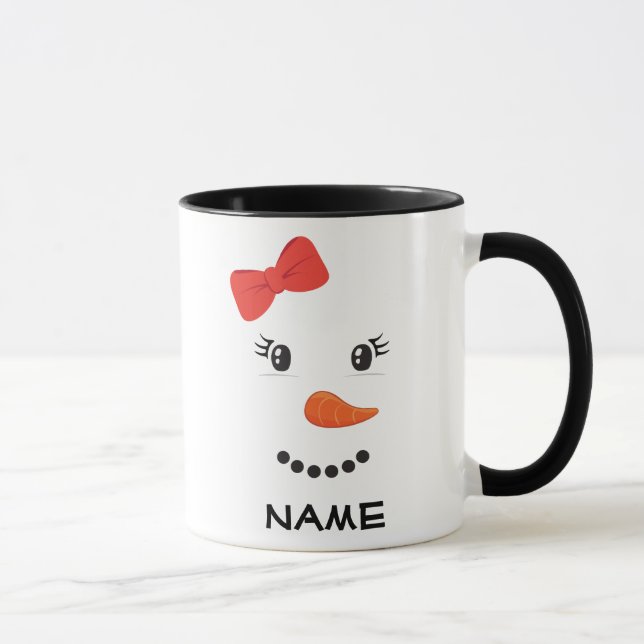 Personalized Snowman Mug (Right)