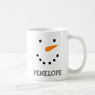 Personalized Snowman Mugs