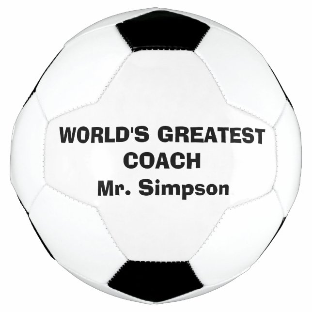 Personalized Soccer Ball (Front)