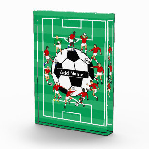 Personalized soccer ball and players award