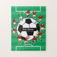 Personalized Soccer Ball and Players
