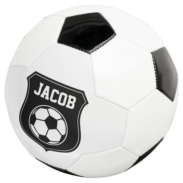Personalized soccer ball design with custom name (Three Quarter)