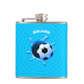 Personalized Soccer Ball Flask