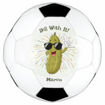 Personalized Soccer Ball Football Dill Pickle