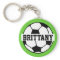 Personalized Soccer Ball Keychain