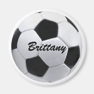 Personalized Soccer Ball Magnet