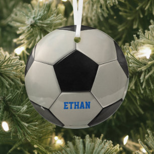 Personalized Soccer Ball Ornament