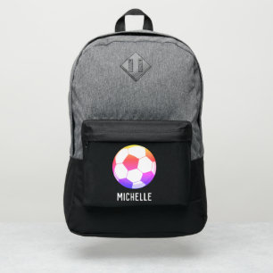 Personalized Soccer Ball Port Authority® Backpack