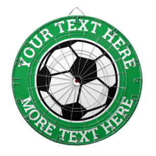Personalized soccer ball sports game dartboard