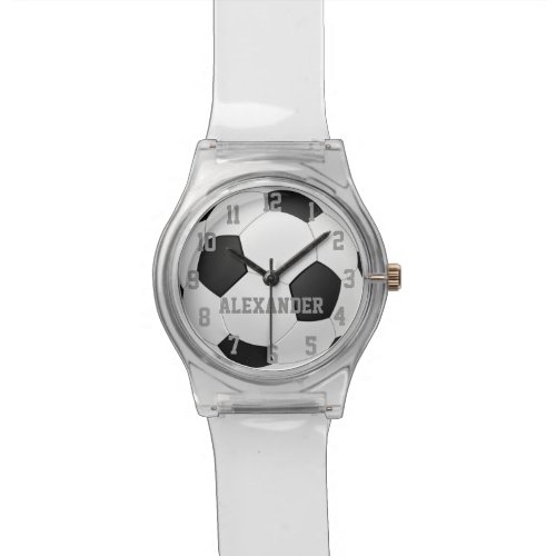 Personalized Soccer Ball Sports Watch