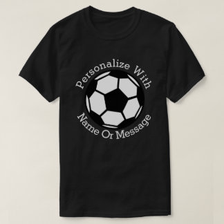 PERSONALIZED Soccer Ball T-Shirt