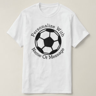 PERSONALIZED Soccer Ball T-Shirt