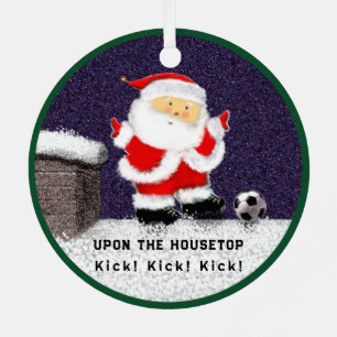 Personalized Soccer Collectible 2023 Metal Ornament