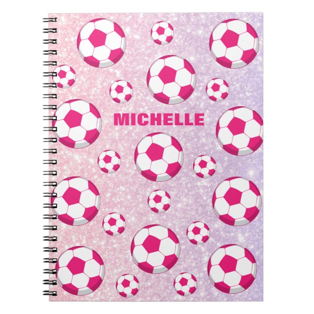 Personalized Soccer Field Notebook (Front)