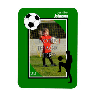 Personalized Soccer/Football Magnet