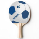 Personalized Soccer Football Ping Pong Paddle Personalized Soccer Football Ping Pong Paddle
