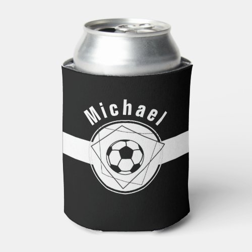 Personalized Soccer Football Player Goalie Gift Can Cooler