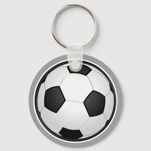 Personalized Soccer Gifts for Boys, Your Colors Keychain Zazzle