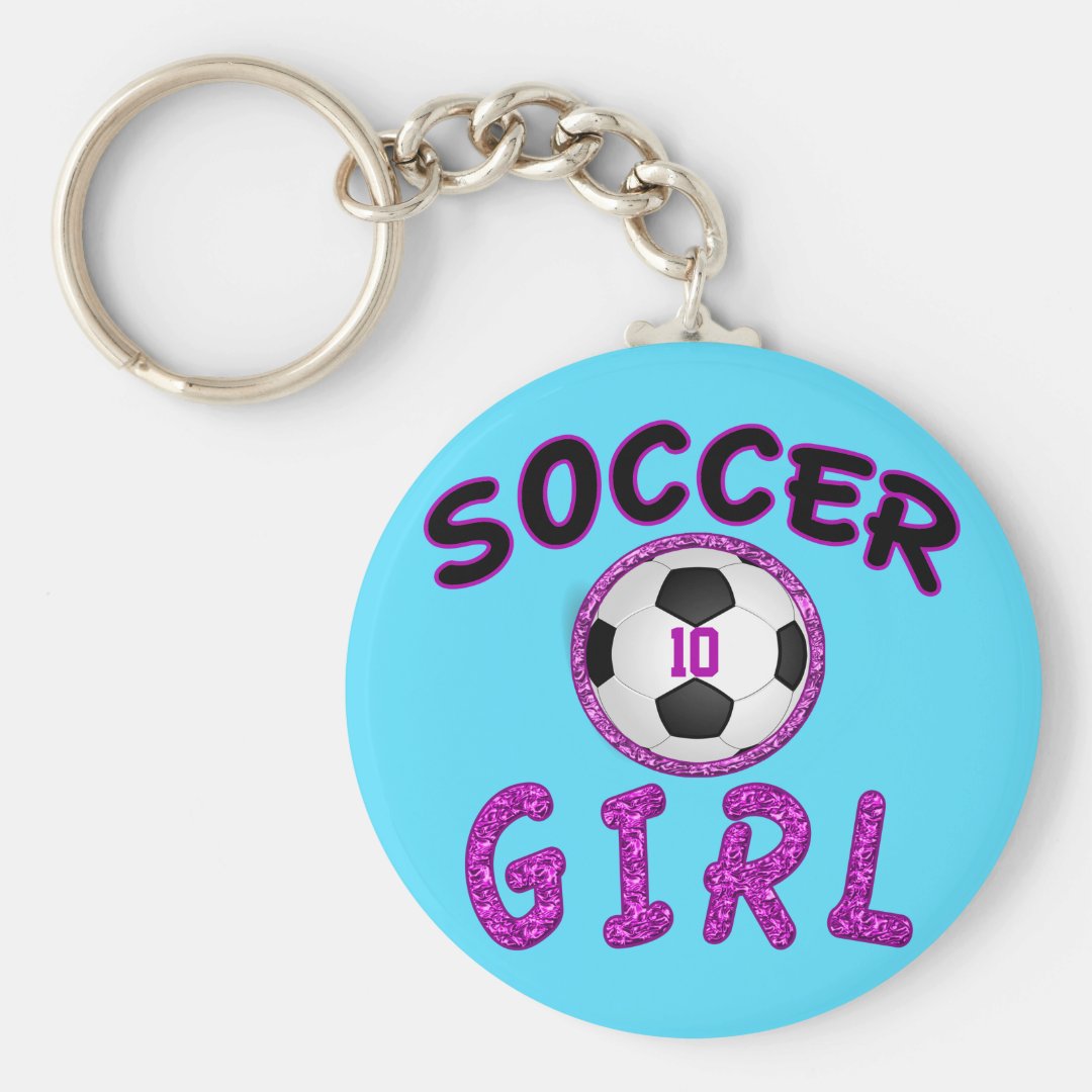 personalized-soccer-gifts-for-girls-team-or-player-keychain-zazzle