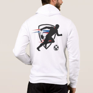Personalized Soccer Hoodie Minimalist Football