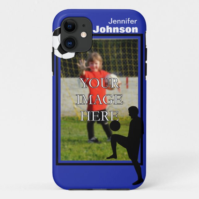 Personalized Soccer iPhone 5 Case (Back)
