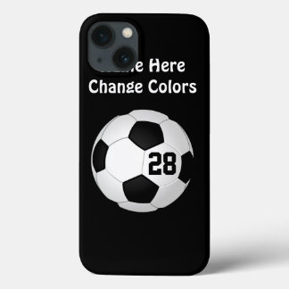 Personalized Soccer iPhone 6S Cases, Your Colors iPhone 13 Case