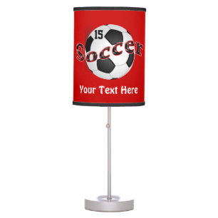 Personalized Soccer Lamps for Kids NAME and NUMBER
