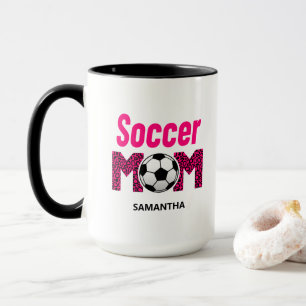 Personalized Soccer Mom Custom Name Mug
