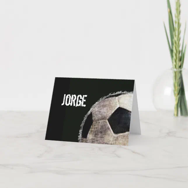 Personalized Soccer Note Cards Template Zazzle Personalized Soccer Note Cards Template Zazzle