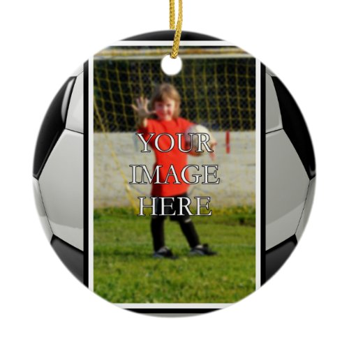 Personalized Soccer Ornament