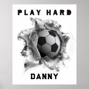 Personalized Soccer Poster