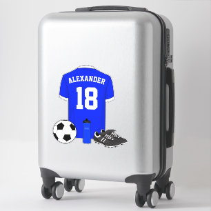 Personalized soccer shirt sticker