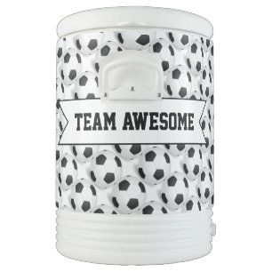 Personalized Soccer Team or Name Beverage Cooler
