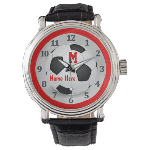 Personalized Soccer Watches with Name and Monogram